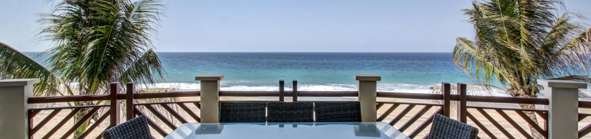 Balcony view from a residence